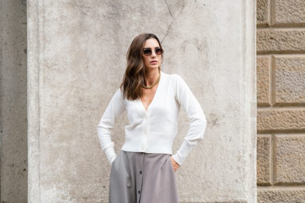 Cardigan in cashmere, COURMAYEUR