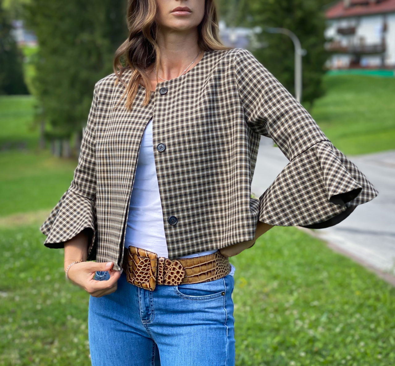 Giacca volant lana, VIVIENNE 1