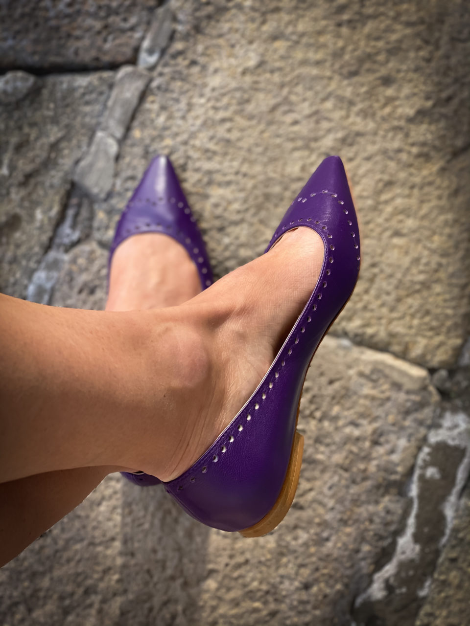 Ballerina nappa ricamata, ADELE 3