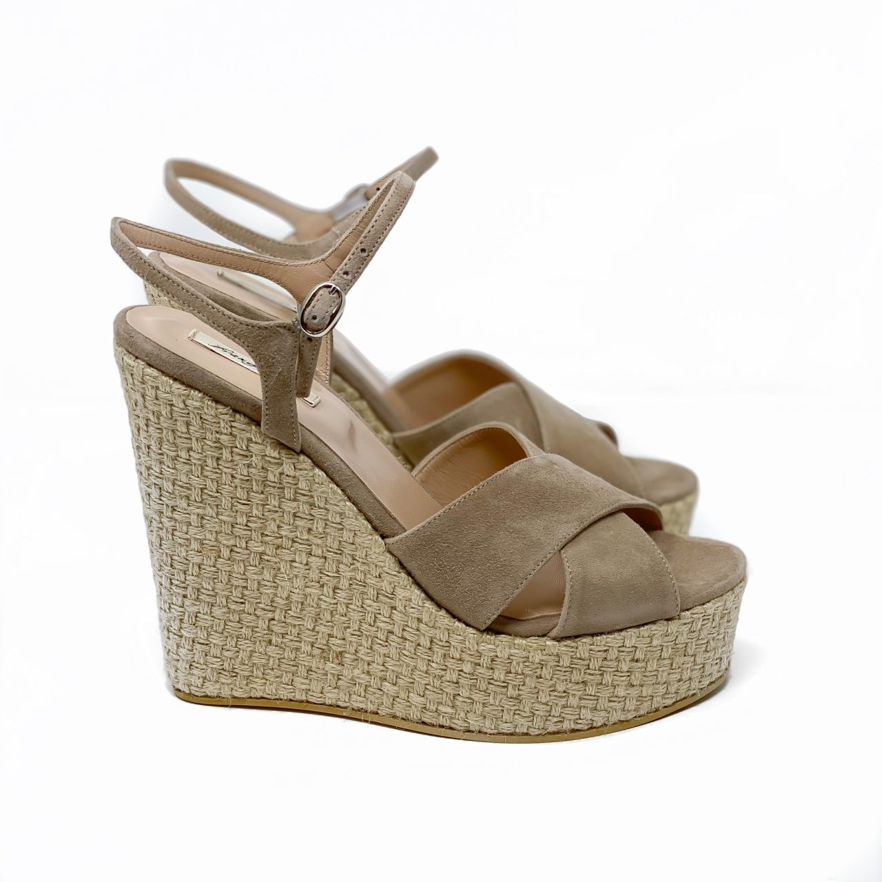 Sandali con zeppa 7 cm clearance