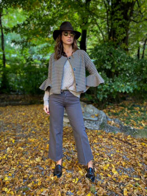 Pantalone culotte color, MEGANE
