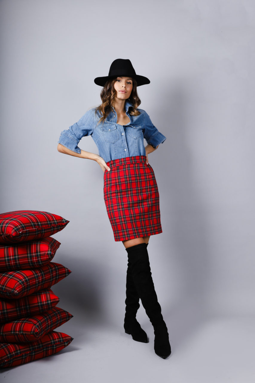 Gonna in tartan, Claire 5