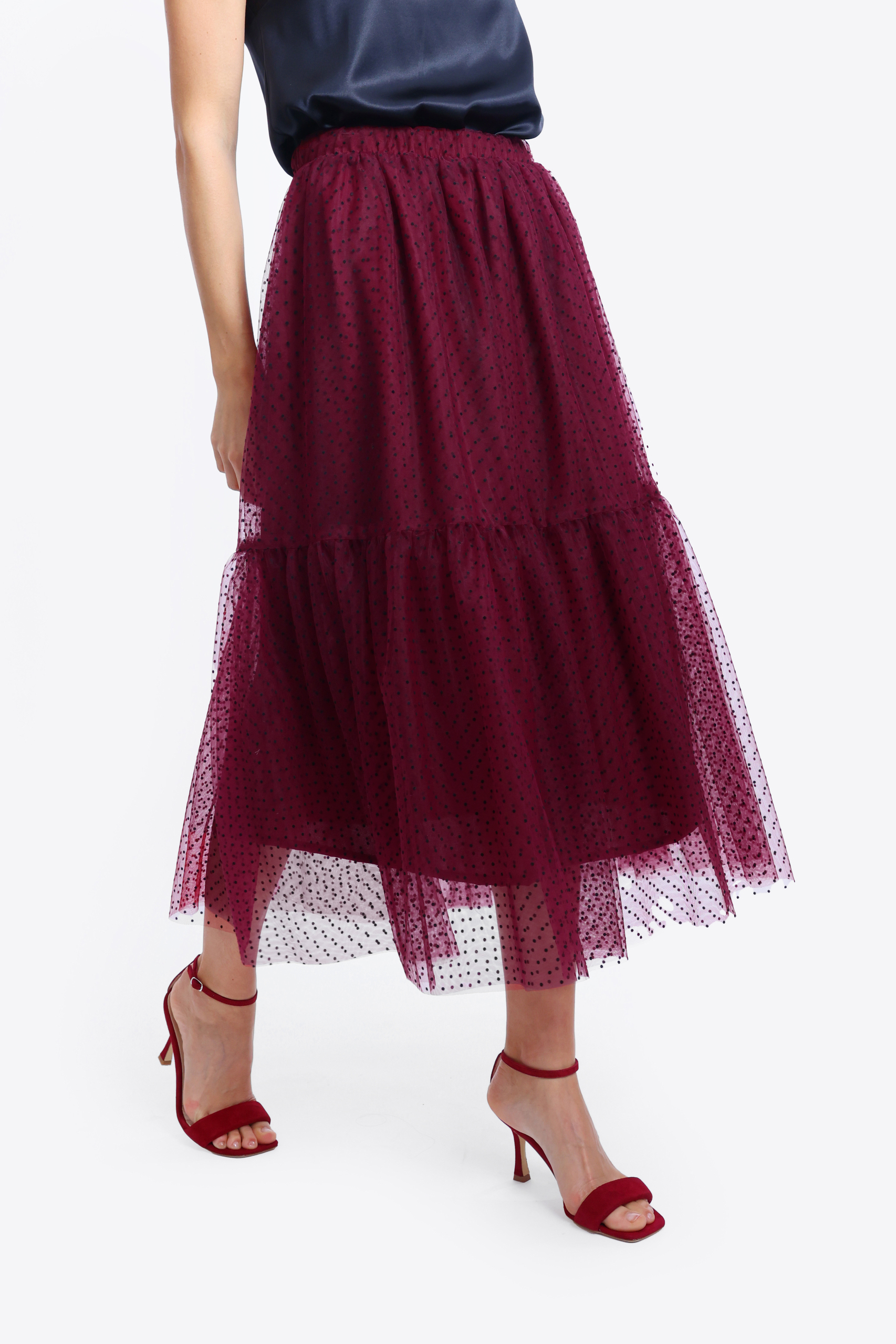gonna lunga tulle, demetra