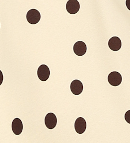 pois giallo - marrone